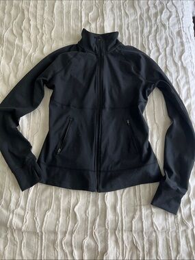Zella Black Women’s Full-Zip Athletic Jacket